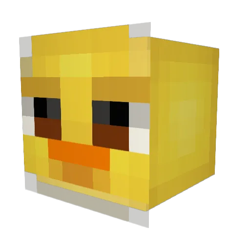 DIDDY_PARTY07 Minecraft avatar head, 3D render