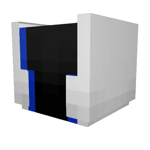 DIMON1042 Minecraft avatar head, 3D render