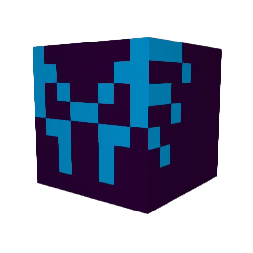 DINOMOOSHROOM Minecraft avatar head, 3D render