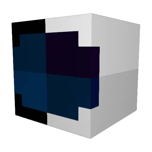 DINY0 Minecraft avatar head, 3D render