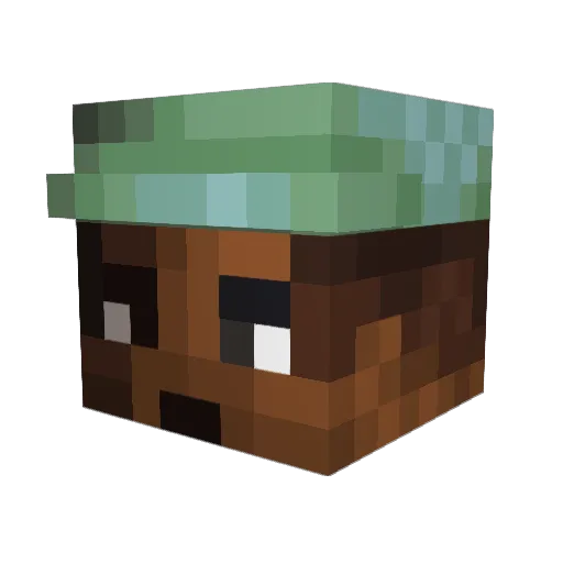 DIOGUUUUUTIAMU Minecraft avatar head, 3D render