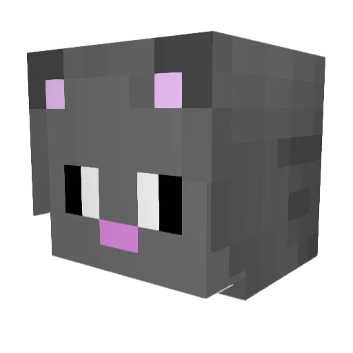 DIVINE_SERA Minecraft avatar head, 3D render