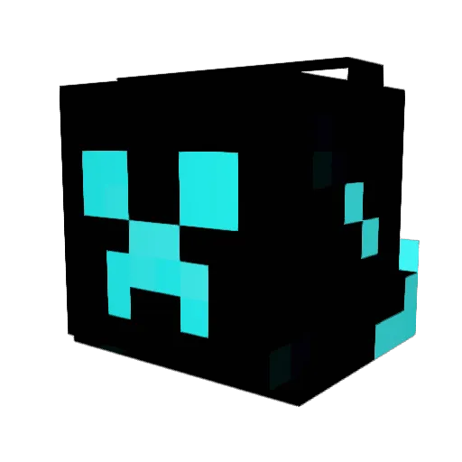 DIXIE_ENOAMOUS Minecraft avatar head, 3D render