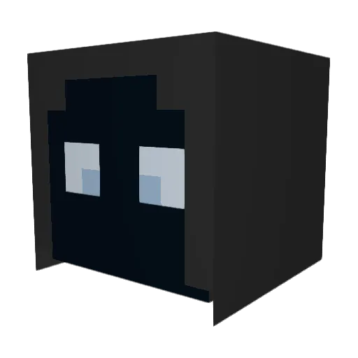 DImaja_ Minecraft avatar head, 3D render