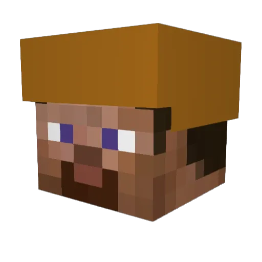 DInoSaUr20152025 Minecraft avatar head, 3D render