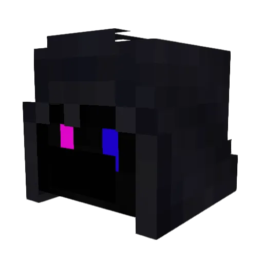 DJBerto007 Minecraft avatar head, 3D render