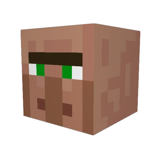 DJCleak Minecraft avatar head, 3D render