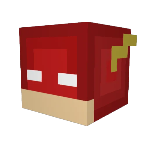 DJDiamond_811 Minecraft avatar head, 3D render