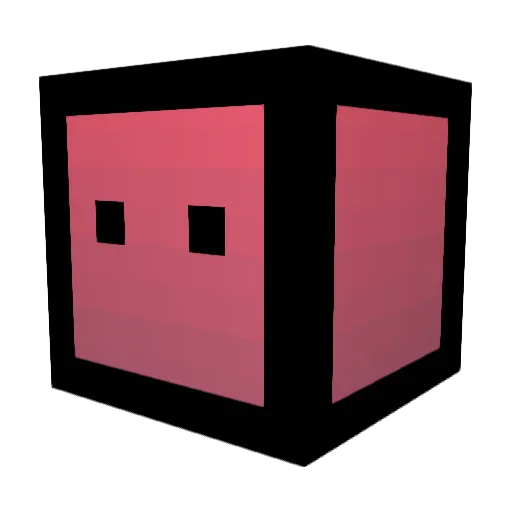 DJDking Minecraft avatar head, 3D render
