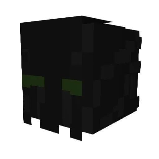 DJFubbJunior Minecraft avatar head, 3D render
