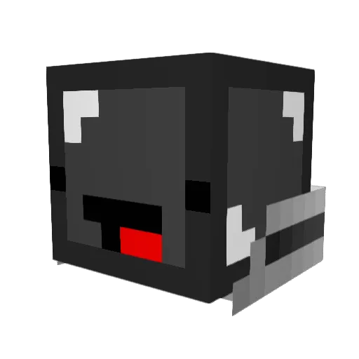 DJJOJO42 Minecraft avatar head, 3D render