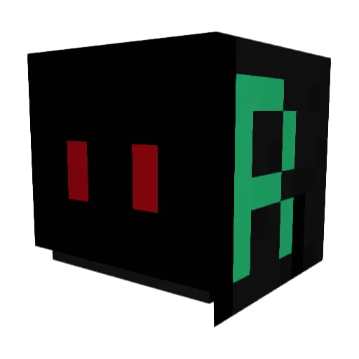 DJLORSJD Minecraft avatar head, 3D render