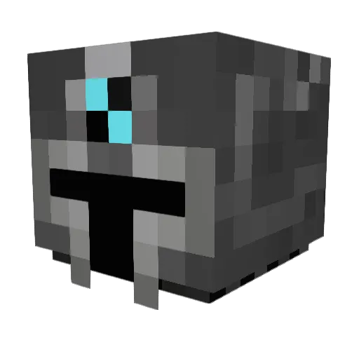 DJMase Minecraft avatar head, 3D render