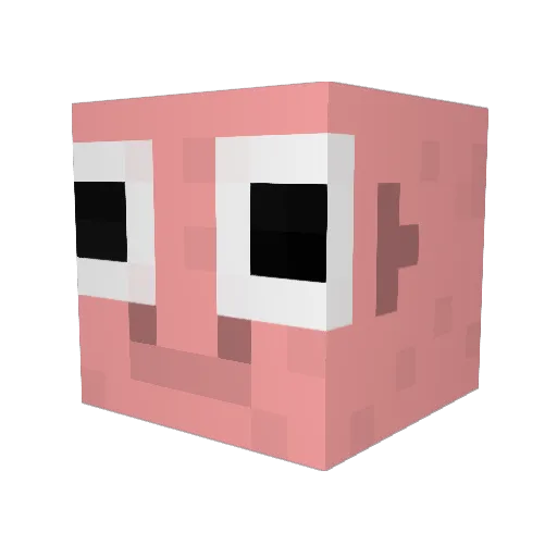 DJRid Minecraft avatar head, 3D render