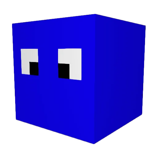 DJSQUIDMAN Minecraft avatar head, 3D render