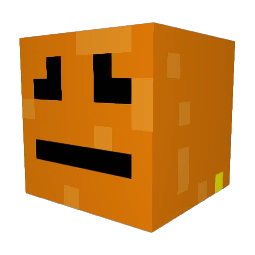 DJWaffles626_ Minecraft avatar head, 3D render