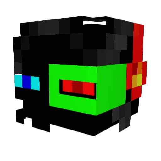 DJ_3aniel Minecraft avatar head, 3D render
