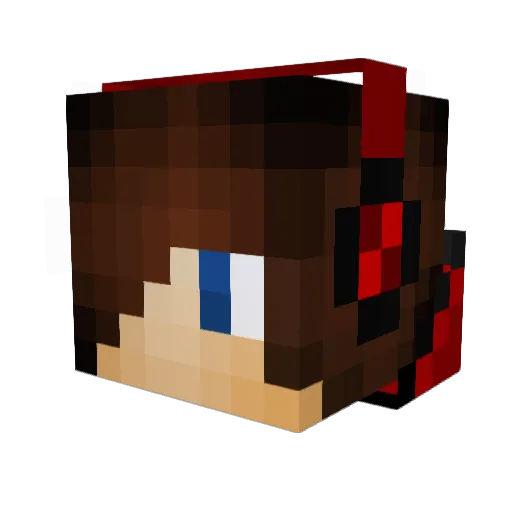 DJ_Assissin Minecraft avatar head, 3D render