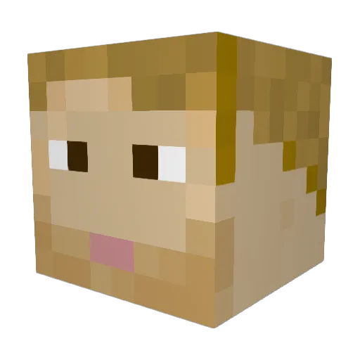 DJ_Blend2005 Minecraft avatar head, 3D render