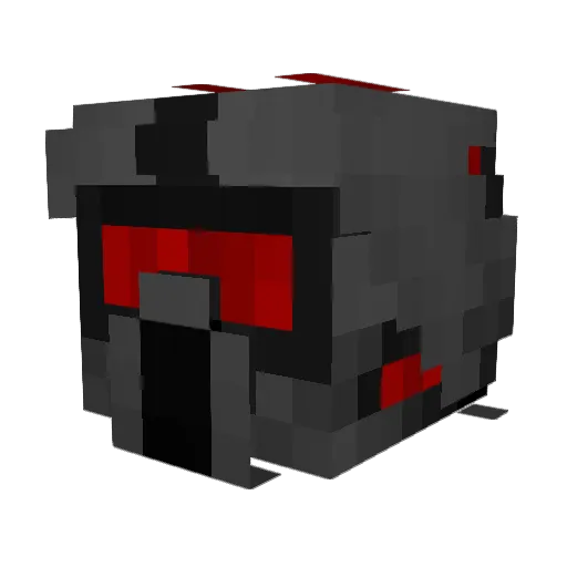 DJ_Boneman Minecraft avatar head, 3D render