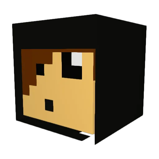 DJ_DiggityDave Minecraft avatar head, 3D render