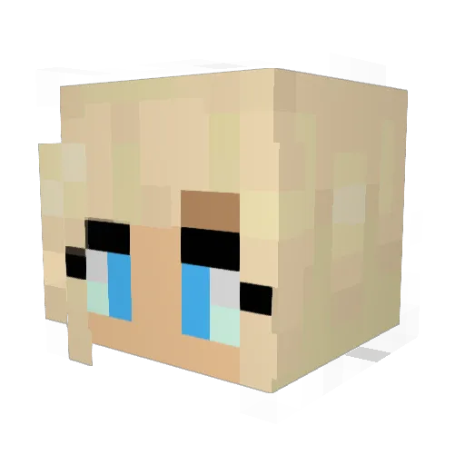 DJ_Edyo Minecraft avatar head, 3D render