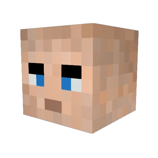 DJ_Friendzone Minecraft avatar head, 3D render