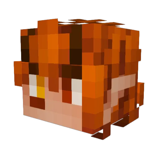DJ_Javikz Minecraft avatar head, 3D render