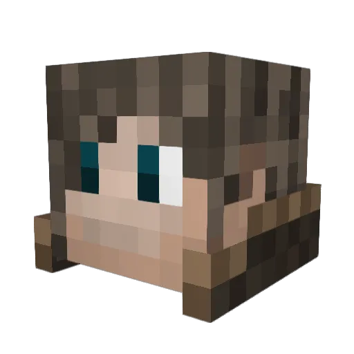 DJ_Physiks Minecraft avatar head, 3D render