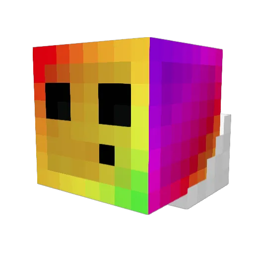 DJ_SLIME45 Minecraft avatar head, 3D render
