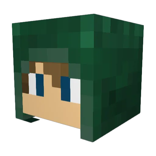 DJ_Slendyy Minecraft avatar head, 3D render