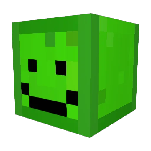DJ_apple Minecraft avatar head, 3D render
