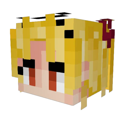 DJ_arkEST Minecraft avatar head, 3D render