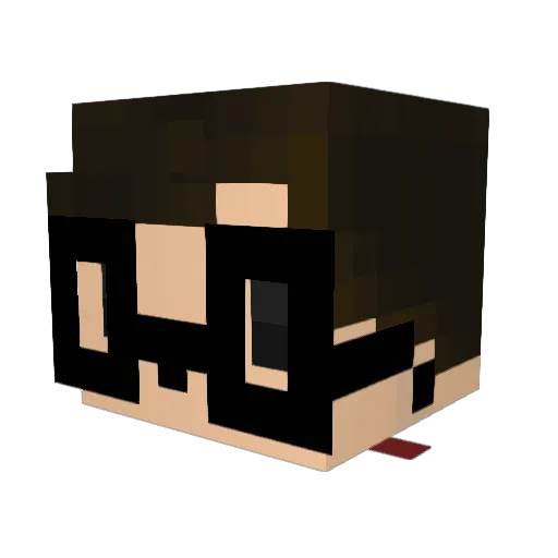 DJ_joni007 Minecraft avatar head, 3D render