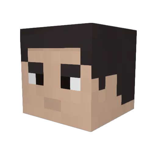DJ_sumthin Minecraft avatar head, 3D render
