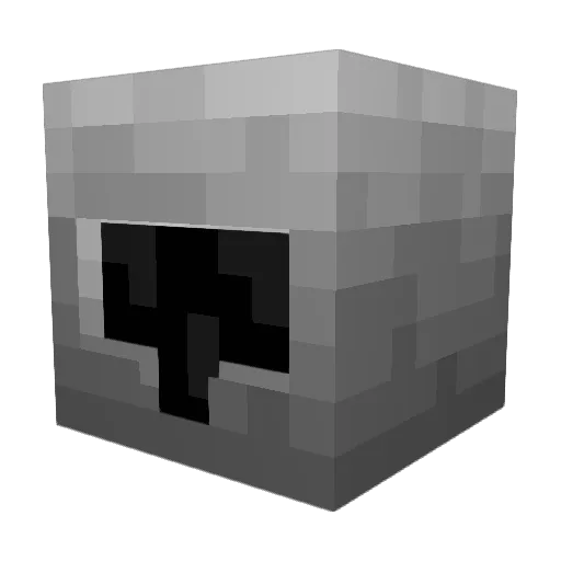 DJbirfday Minecraft avatar head, 3D render