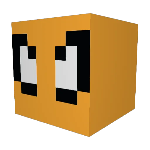 DJoscy21 Minecraft avatar head, 3D render