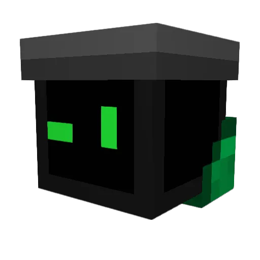 DKCR8 Minecraft avatar head, 3D render