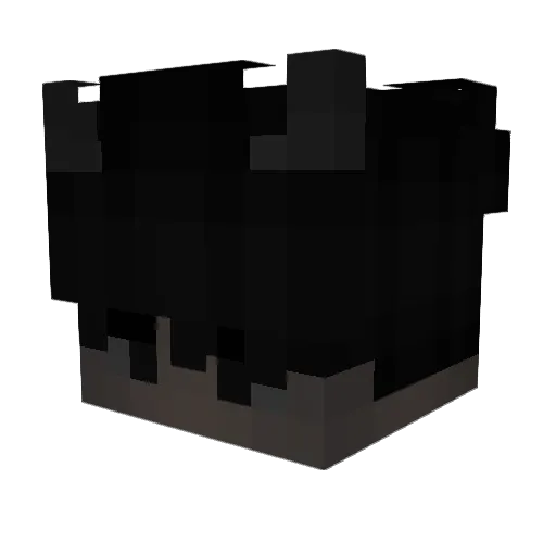 DKGOTTTARO Minecraft avatar head, 3D render