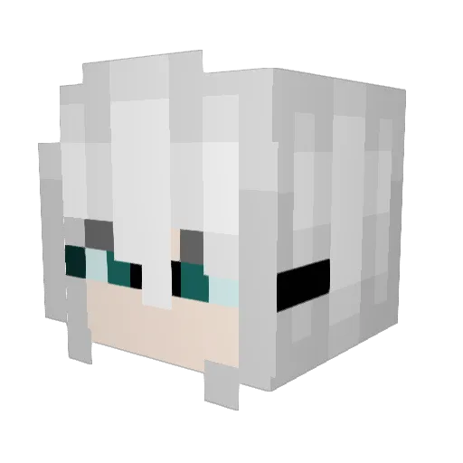 DKHarper Minecraft avatar head, 3D render