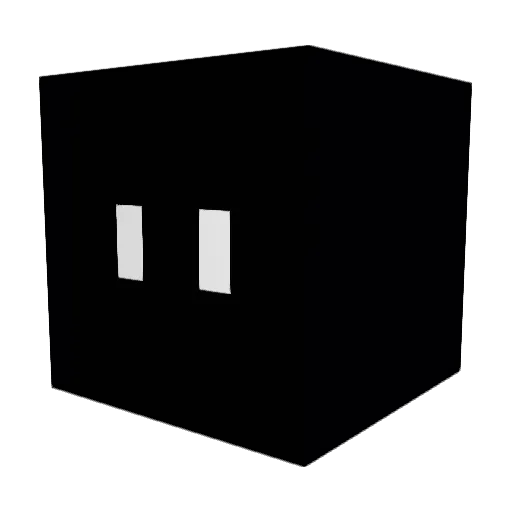 DKMC03 Minecraft avatar head, 3D render