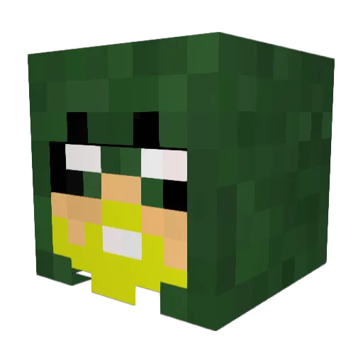 DK_Emre Minecraft avatar head, 3D render