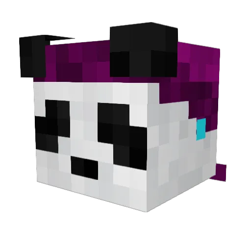 DK_KKZ Minecraft avatar head, 3D render