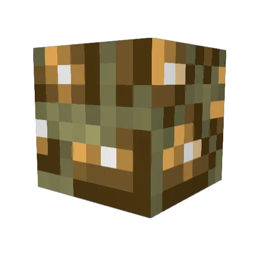 DK_LUND Minecraft avatar head, 3D render