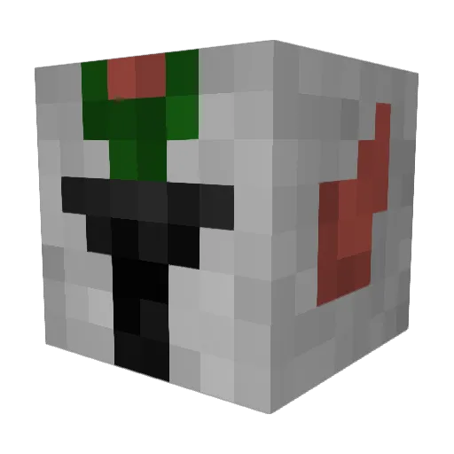DK_Magn Minecraft avatar head, 3D render