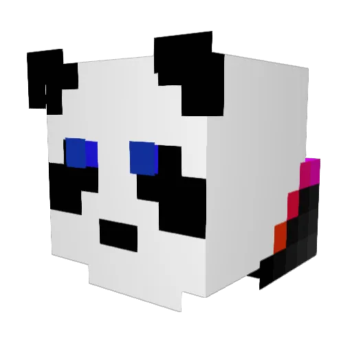 DK_Toast Minecraft avatar head, 3D render