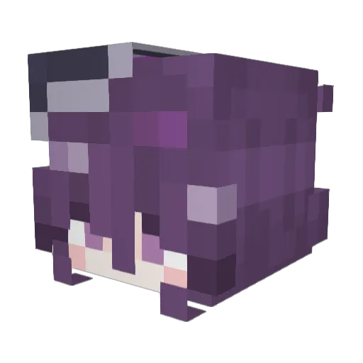 DKeKD Minecraft avatar head, 3D render