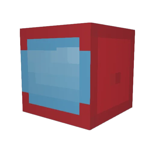 DLI0924 Minecraft avatar head, 3D render