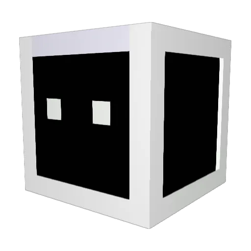 DLmustang201 Minecraft avatar head, 3D render