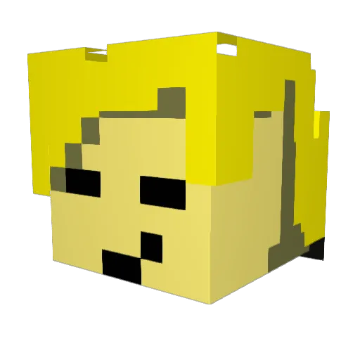 Minecraft-Avatar von DMAS_live: Kopf als 3D-Render